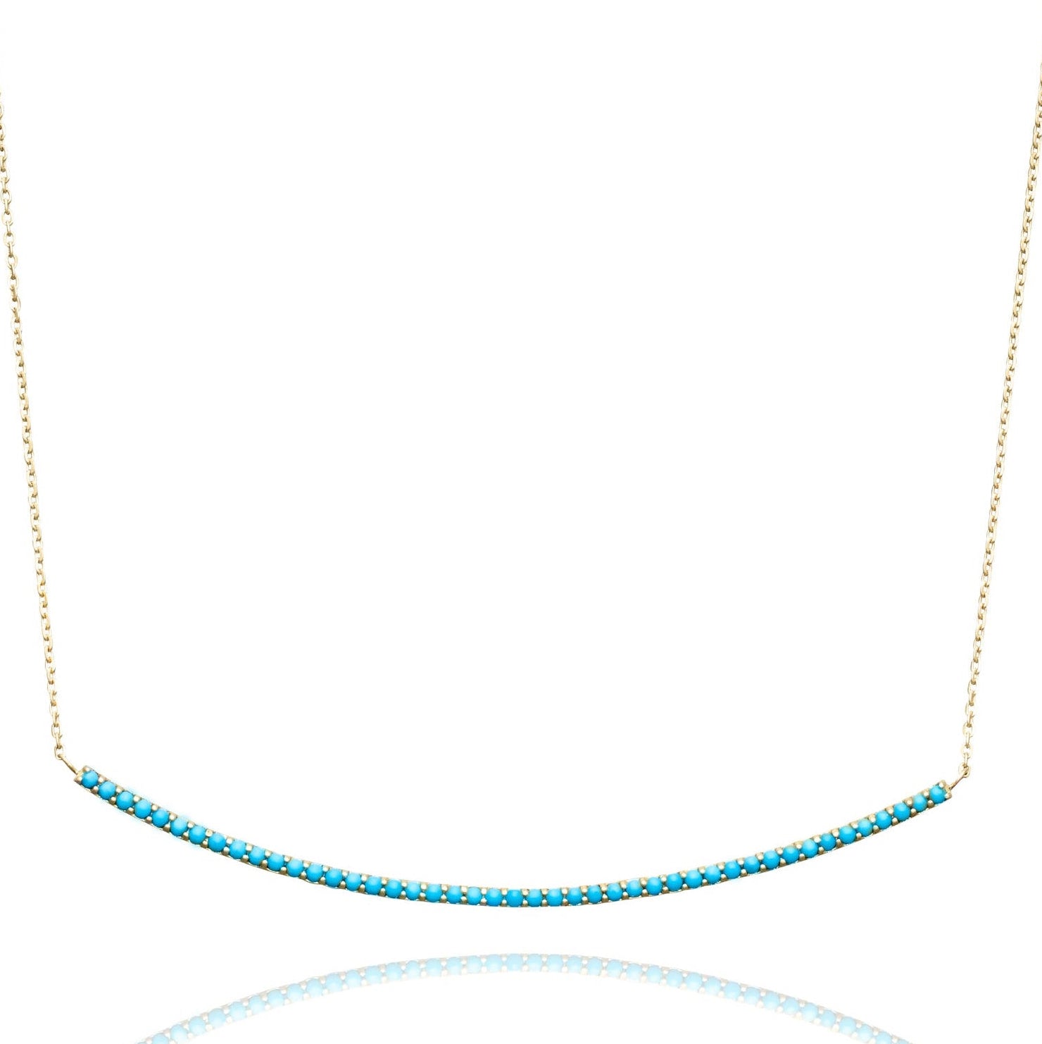 FOREVER SMILE TURQUOISE NECKLACE