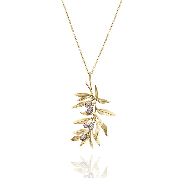 OLIVE BRANCH NECKLACE