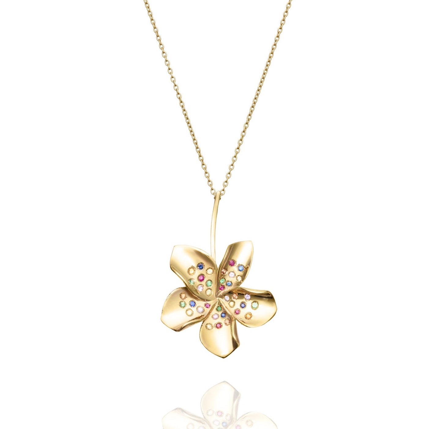 CONFETTI FRANGIPANI NECKLACE