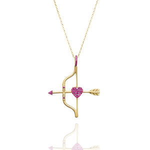 DUEL OF HEARTS IN RUBY AND CHAMPAGNE DIAMONDS