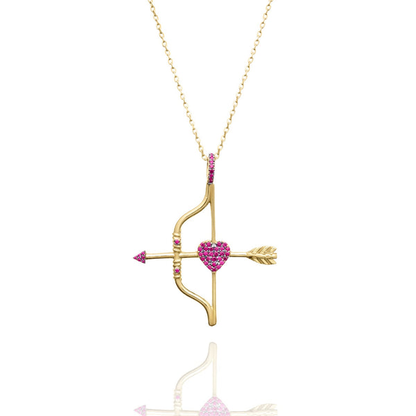 DUEL OF HEARTS IN RUBY AND CHAMPAGNE DIAMONDS
