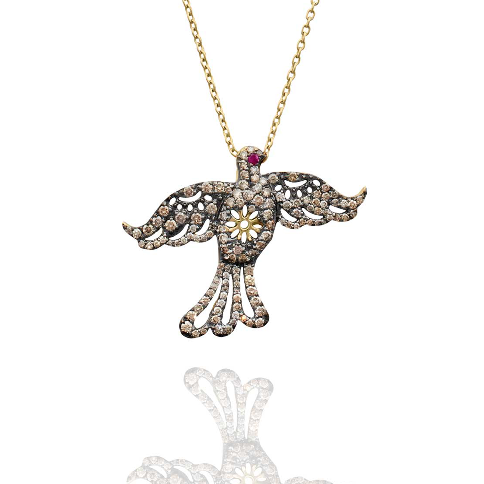 SAN MIGUEL CHAMPAGNE DIAMOND BIRD