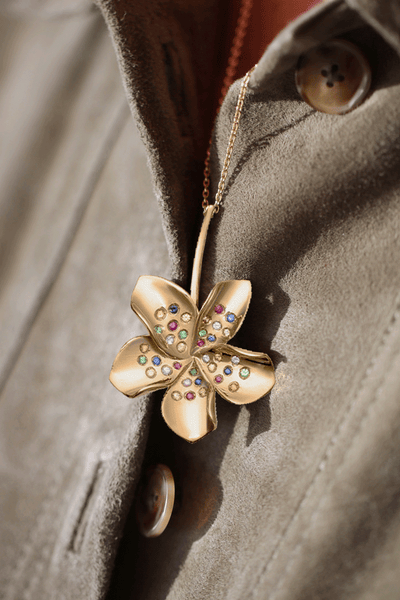 CONFETTI FRANGIPANI NECKLACE