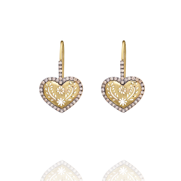 HEART IN BLOOM EARRINGS