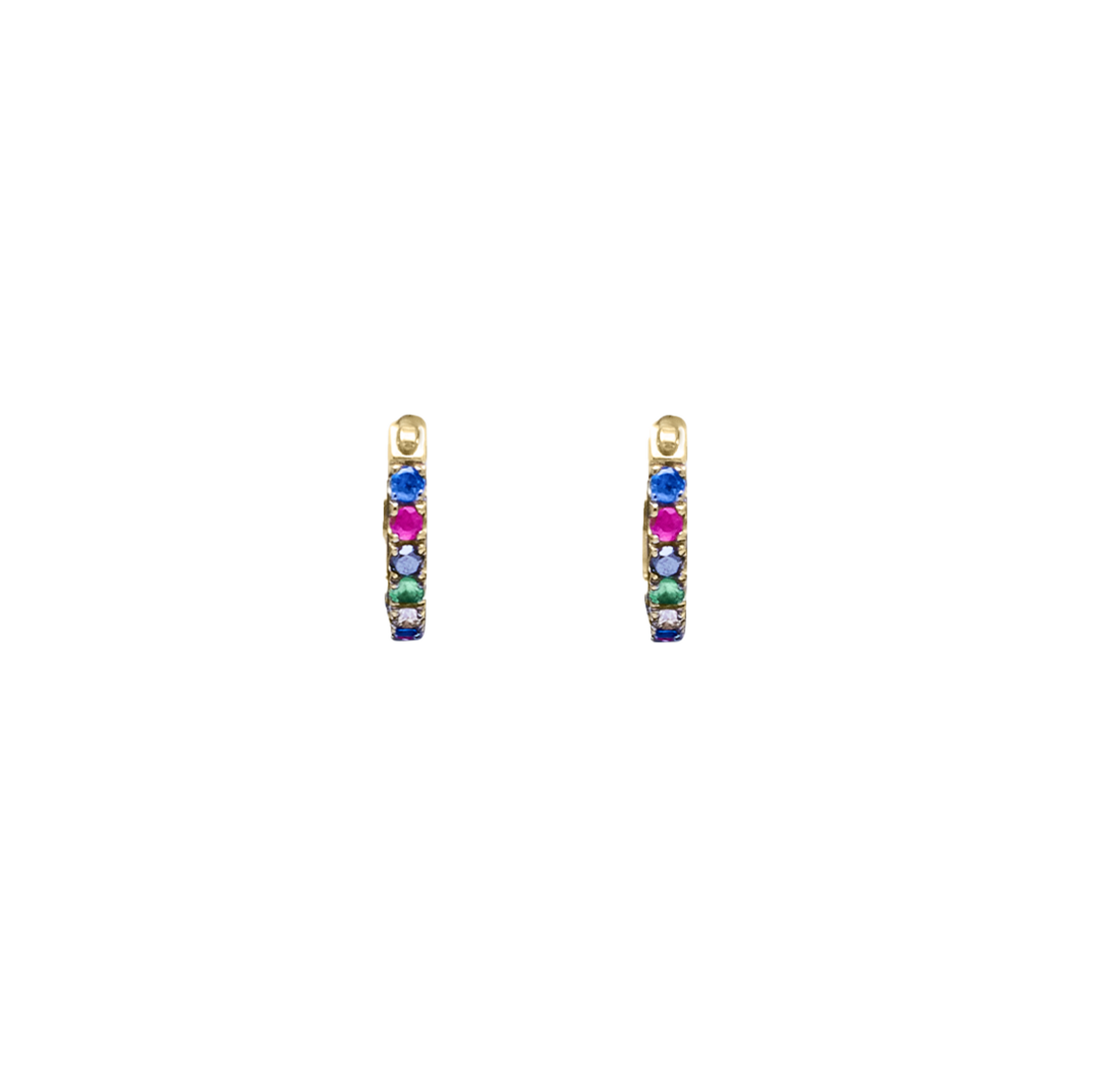 MULTI COLORED HOOPS