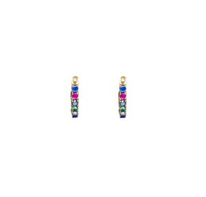 MULTI COLORED HOOPS