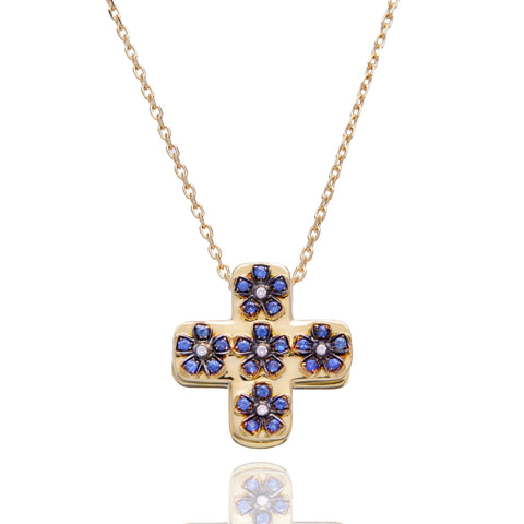 CROSS LOCKET NECKLACE