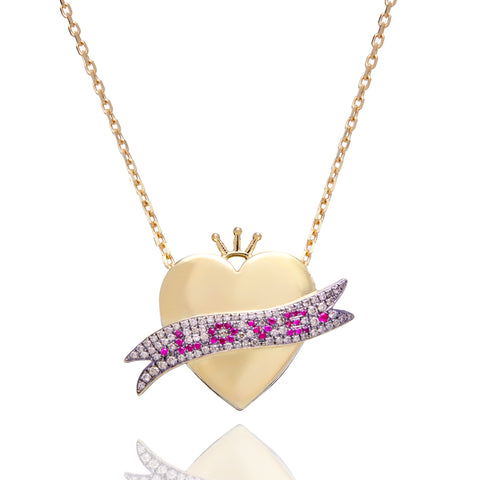 HEART LOCKET NECKLACE