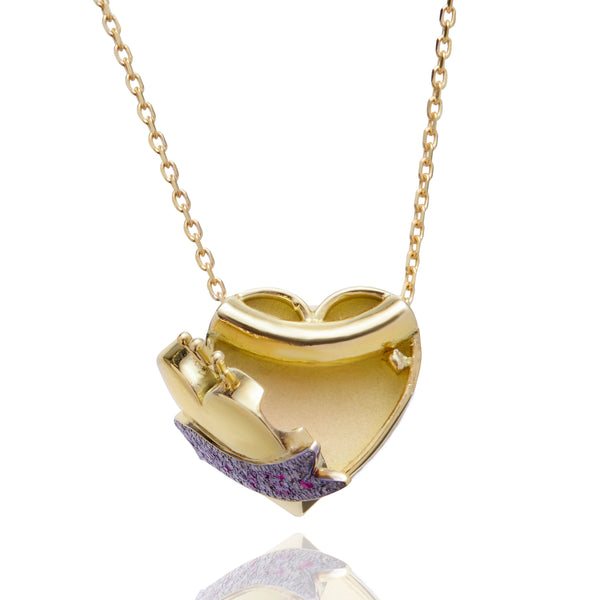 HEART LOCKET NECKLACE