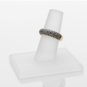 GRAY DIAMOND PAVE BAND