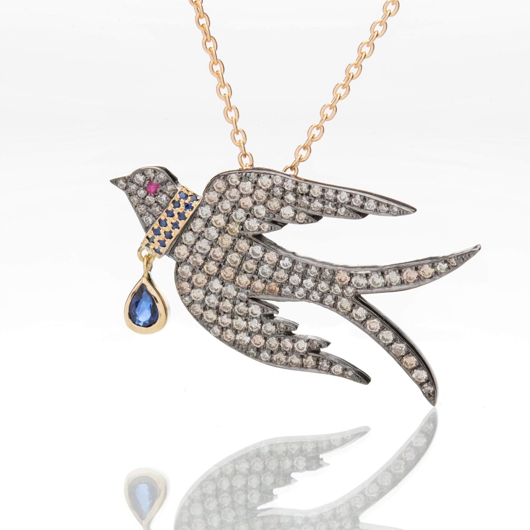 COLLAR BIRD NECKLACE
