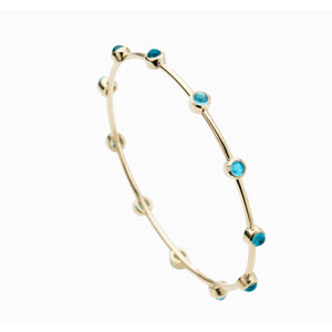 MAYA BRACELET IN BLUE TOPAZ