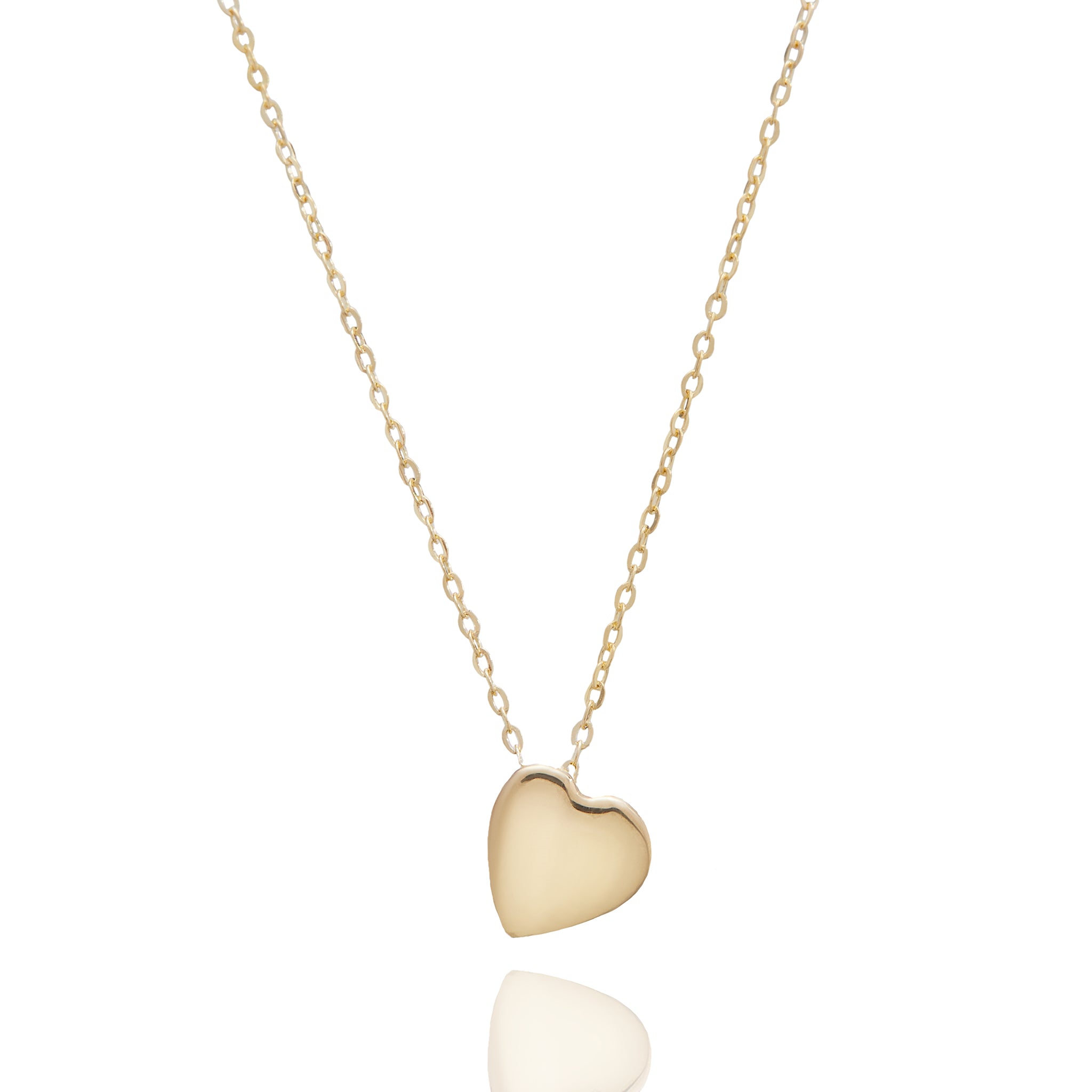 A HEART OF GOLD NECKLACE