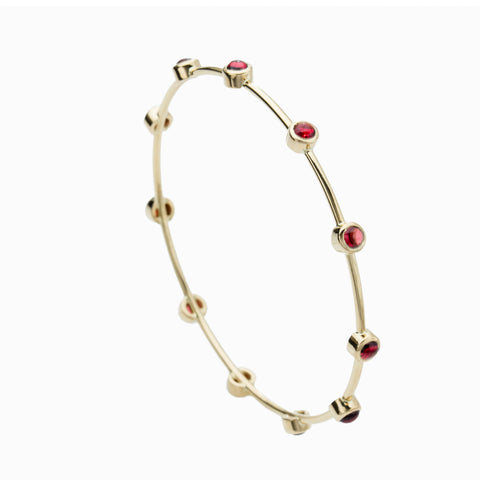 MAYA BRACELET IN GARNET