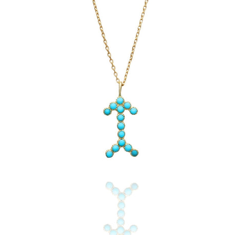 TURQUOISE ARROW NECKLACE